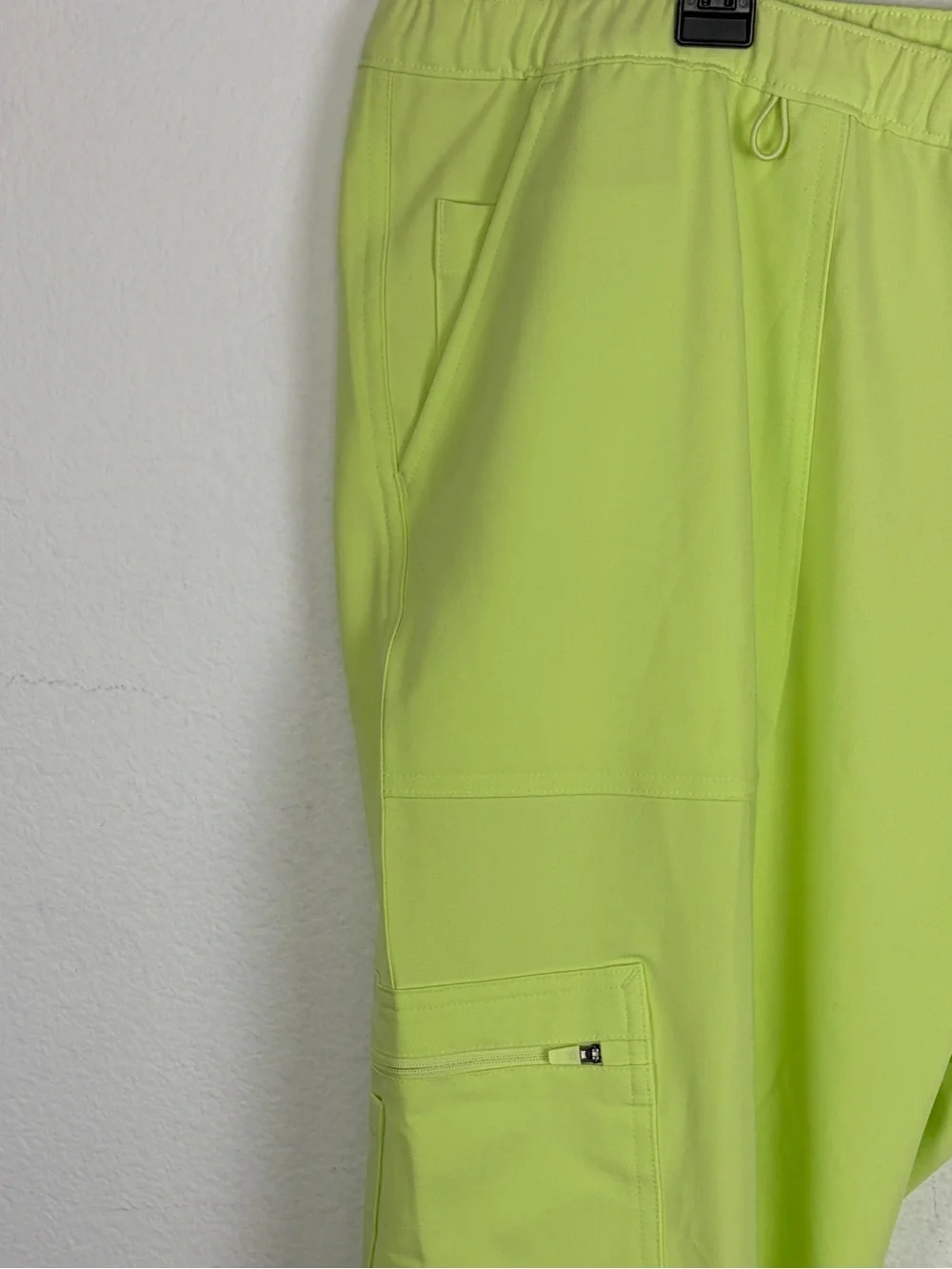 Figs Cairo Cargo Scrub Pant Men’s 3XL Tall Yellow Bottoms New with Tags